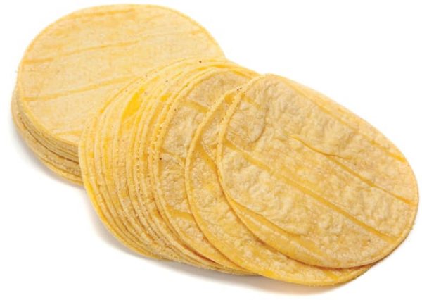 yellow corn tortillas